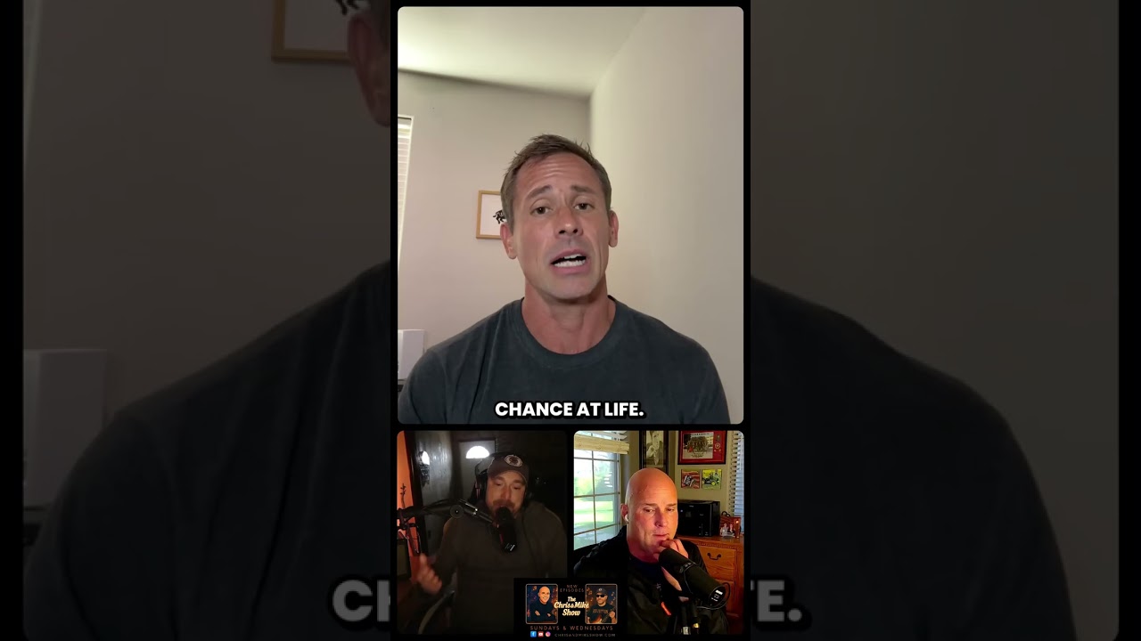 Embracing a second chance at life #chrisandmikeshow #podcast #reels #spotify #podcastclips
