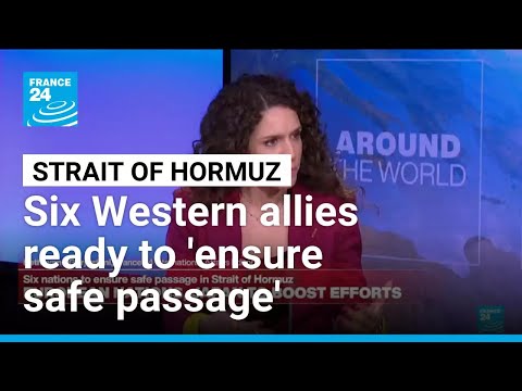 Six nations say ready to boost 'efforts to ensure safe passage' in Hormuz • FRANCE 24 English