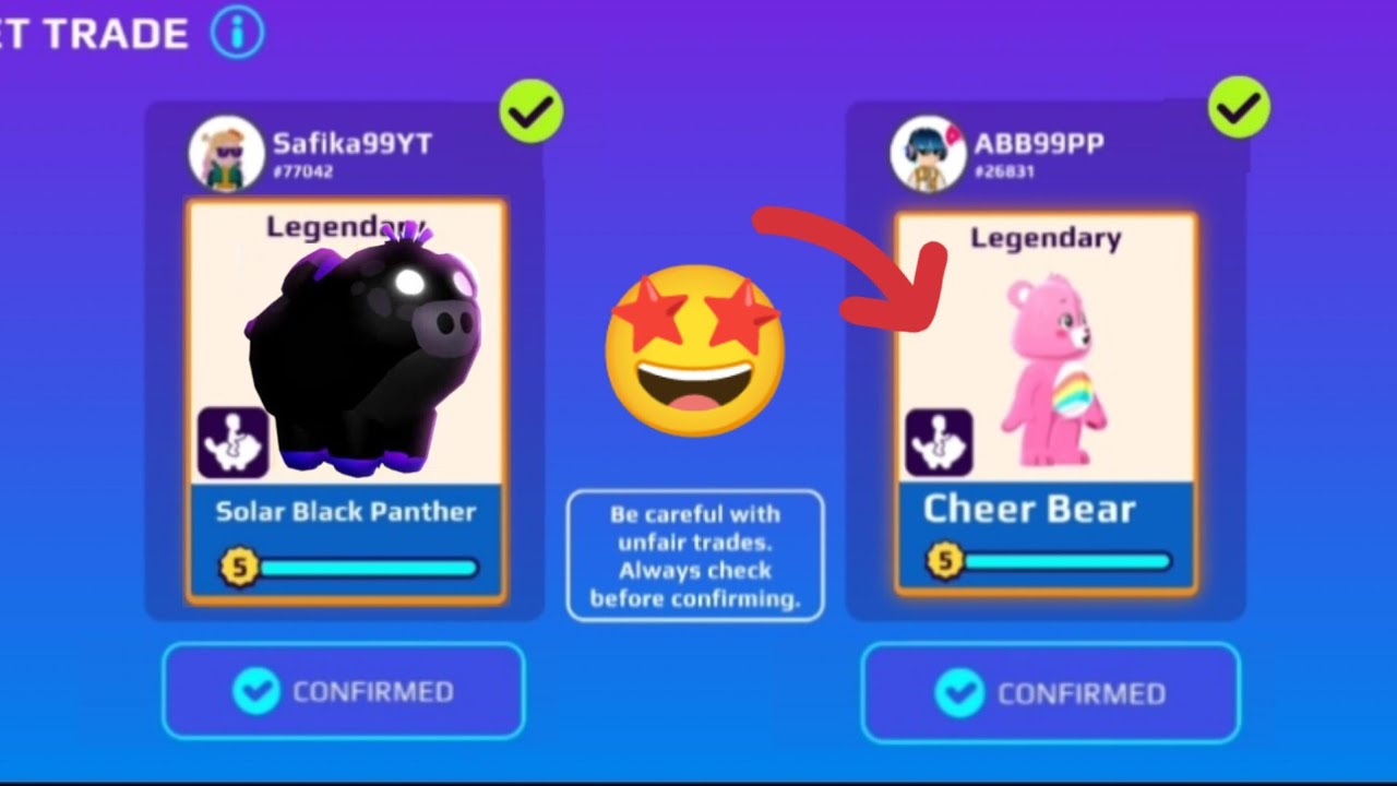 Pet trade challenge 😶 in PK XD 