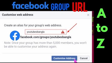 How To Customize Facebook Group URL Link  ।।   How To Edit My Facebook Group link  ।।   Bangla