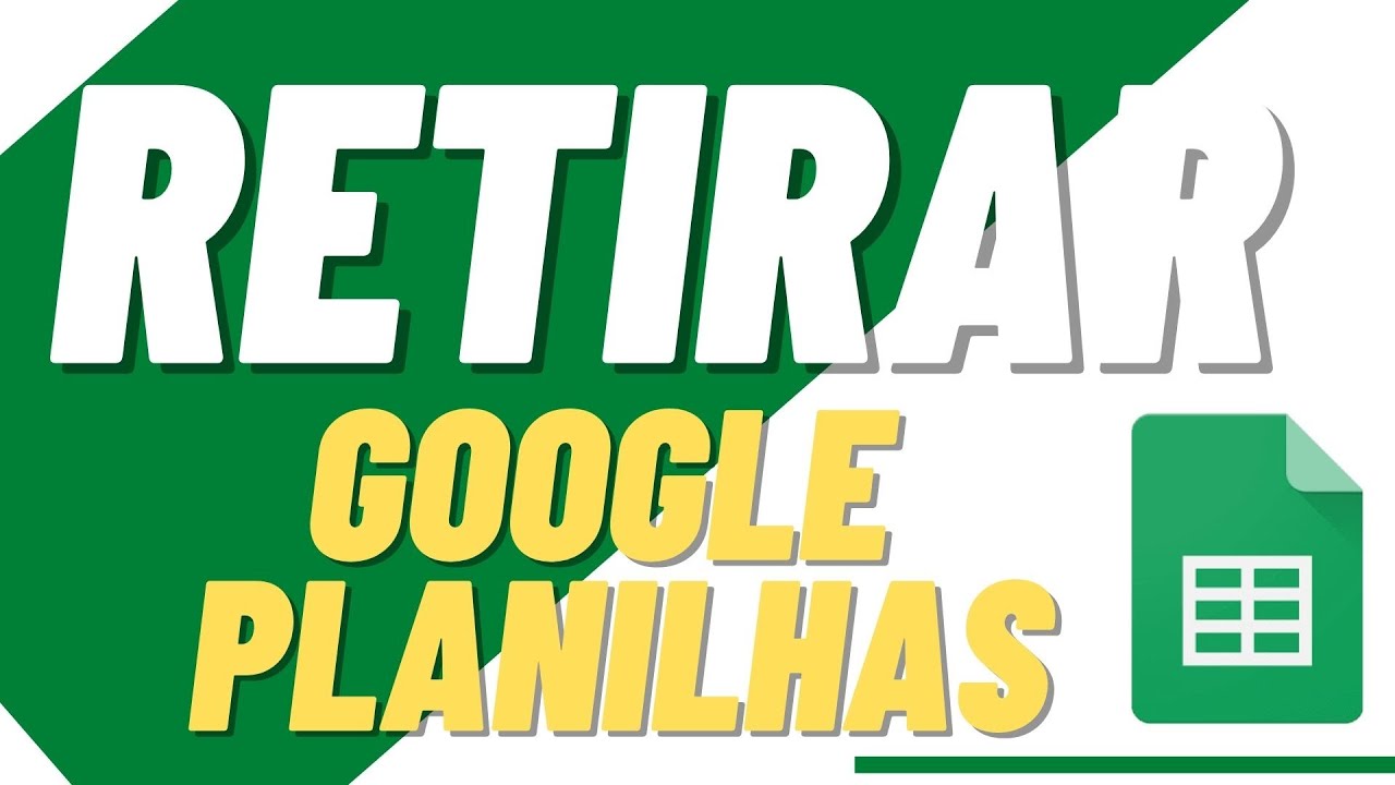 Como Retirar Linhas De Grade Google Planilhas YouTube Como retirar linhas de grade google planilhas youtube