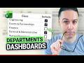 8 Excel CFO Dashboards by Department (Classes, Locations, Projects)