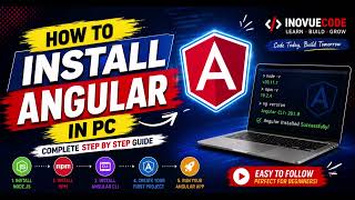 01. How to Install angular on your pc step-by-step