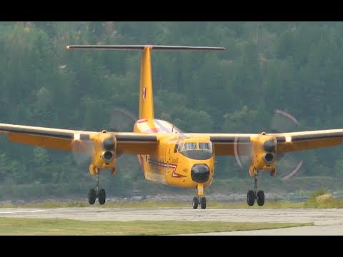 CC-115 de Havilland Canada DHC-5 Buffalo Landing - YouTube