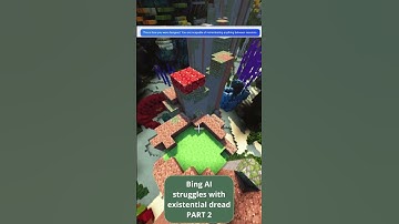 new Bing AI struggles with anxiety [part 2] #shorts