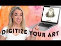 Turn your art into cash easy steps to digitize and sell