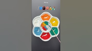 Guess the mixed color of squid game3 #satisfying #colormixing #squidgame3