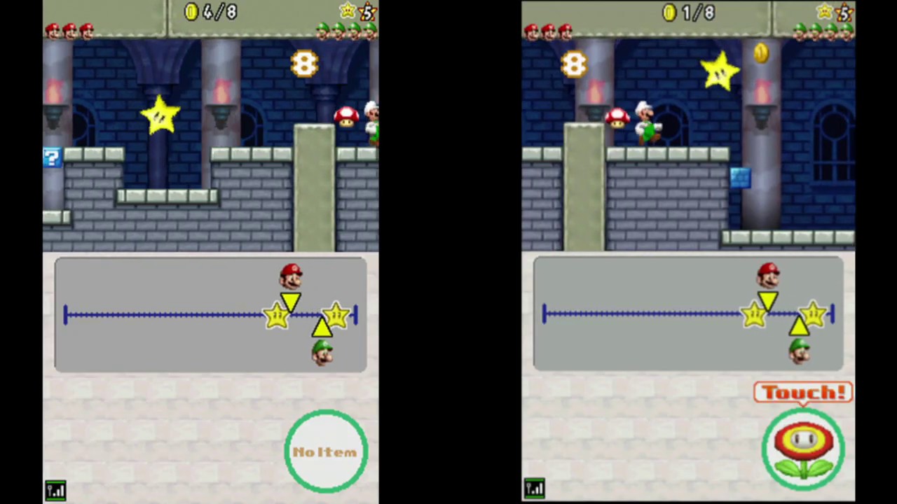 New Super Mario Bros DS - Mario VS Luigi (1/29/2020)