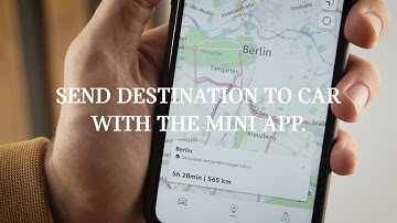 Send destinations to your MINI with the new MINI App | #MINIApp 101