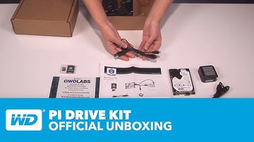 WD PiDrive Kit - Unboxing