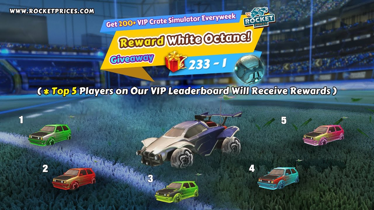 🔥Win Top 5 Rocket League Volkswagen Golf GTI RLE Designs for FREE ...