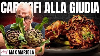 IL PIATTO CHE FA IMPAZZIRE MILANO? Carciofi Alla Giudia dal Ristorante di Chef Max Mariola