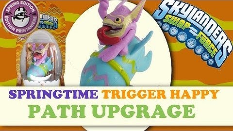 Skylanders Swap Force Springtime Trigger Happy Path Upgrade Guide