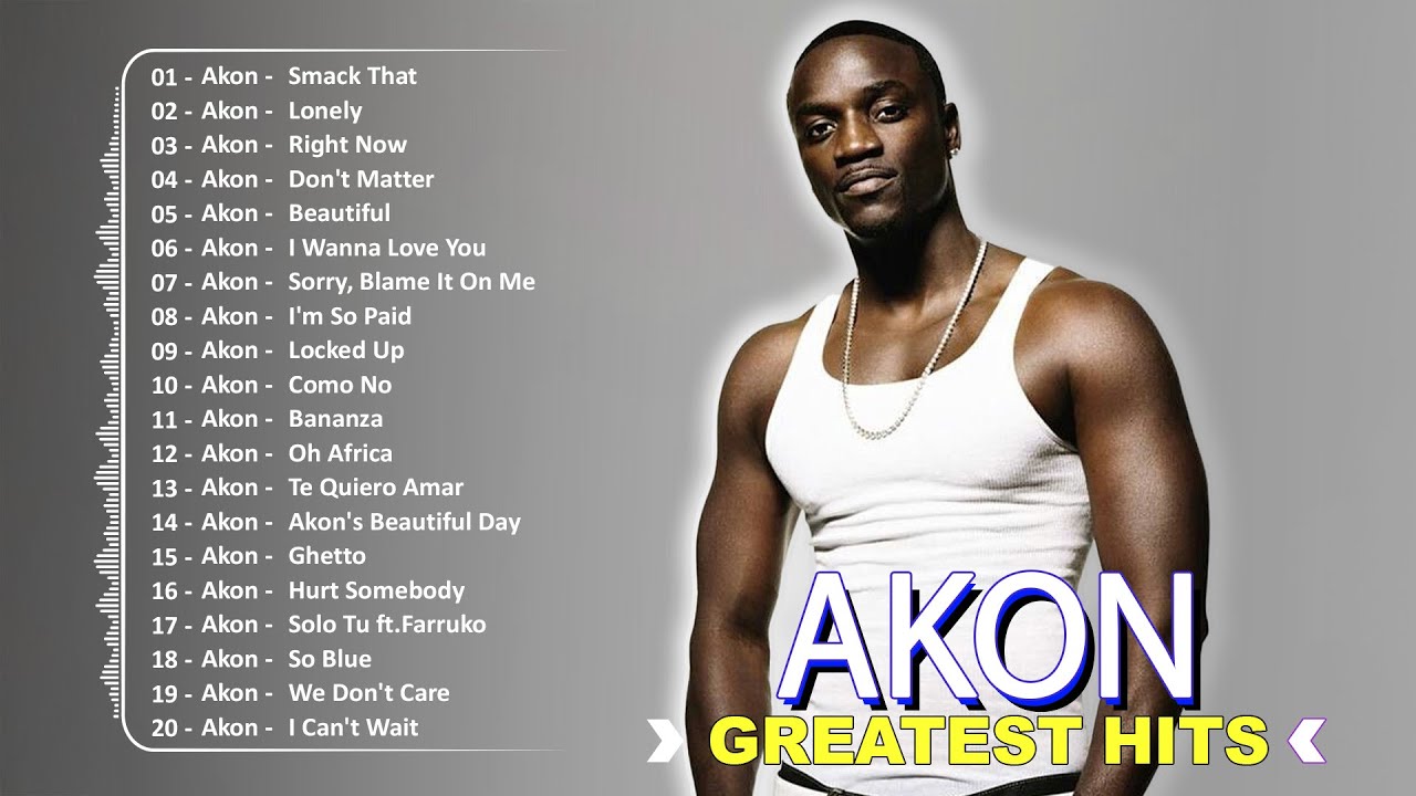 Songs Playlist 2026 The Best Of Akon Greatest Hits Full Album YouTube 