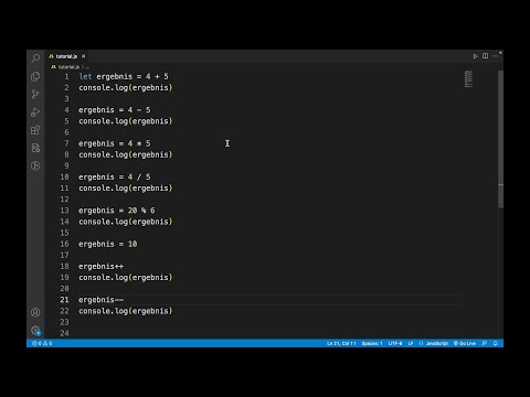 JavaScript | Basic Arithmetic Operations