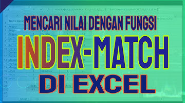 Cari Nilai dengan INDEX-MATCH, Pengganti VLOOKUP di EXCEL