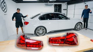 We didn't expect these GTS Tail Lights to look this crazy.. (BMW F30/F80)