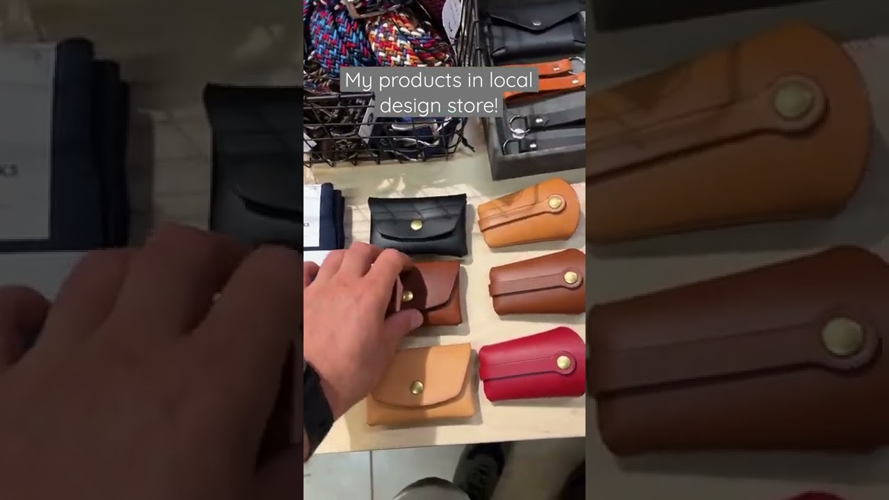 My products in local design store. 