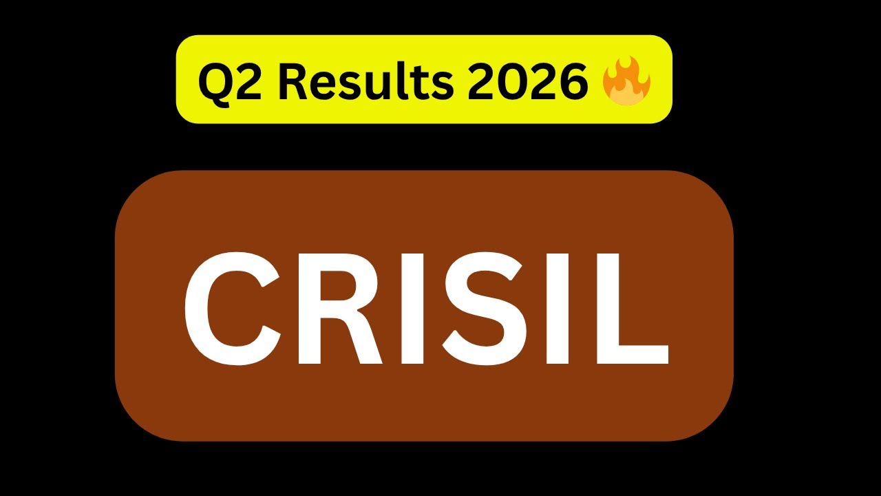 CRISIL Q2 Results 2026 | Strong Growth in Ratings & Research Business | CRISIL Stock Analysis