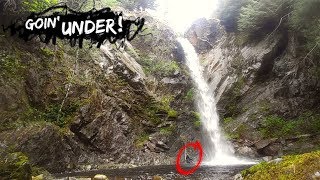 I Found GOLD Under a Waterfall!
