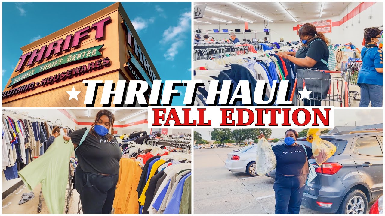 FALL 2020 THRIFT HAUL| How I Style My Thrift Store Items For Fall ...