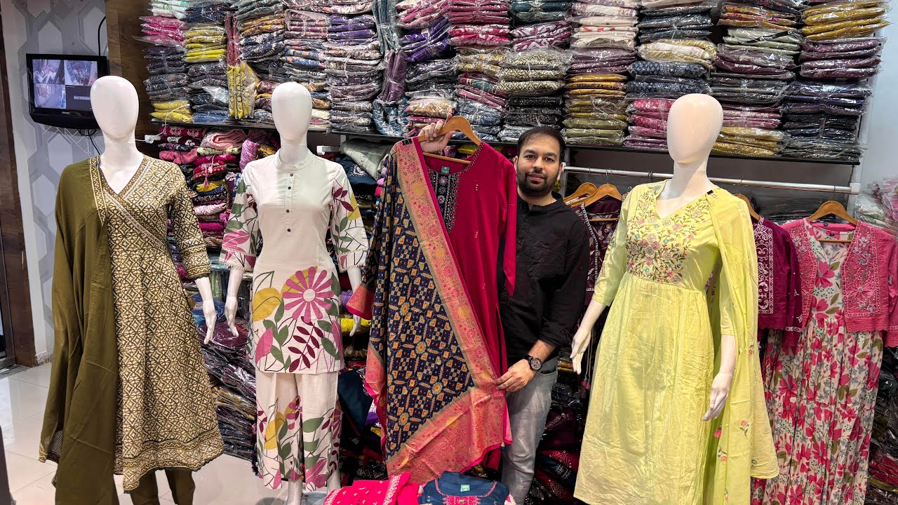 Ahmedabad Kurti Wholesale Market || Safal 3 Kurti Market Ahmedabad