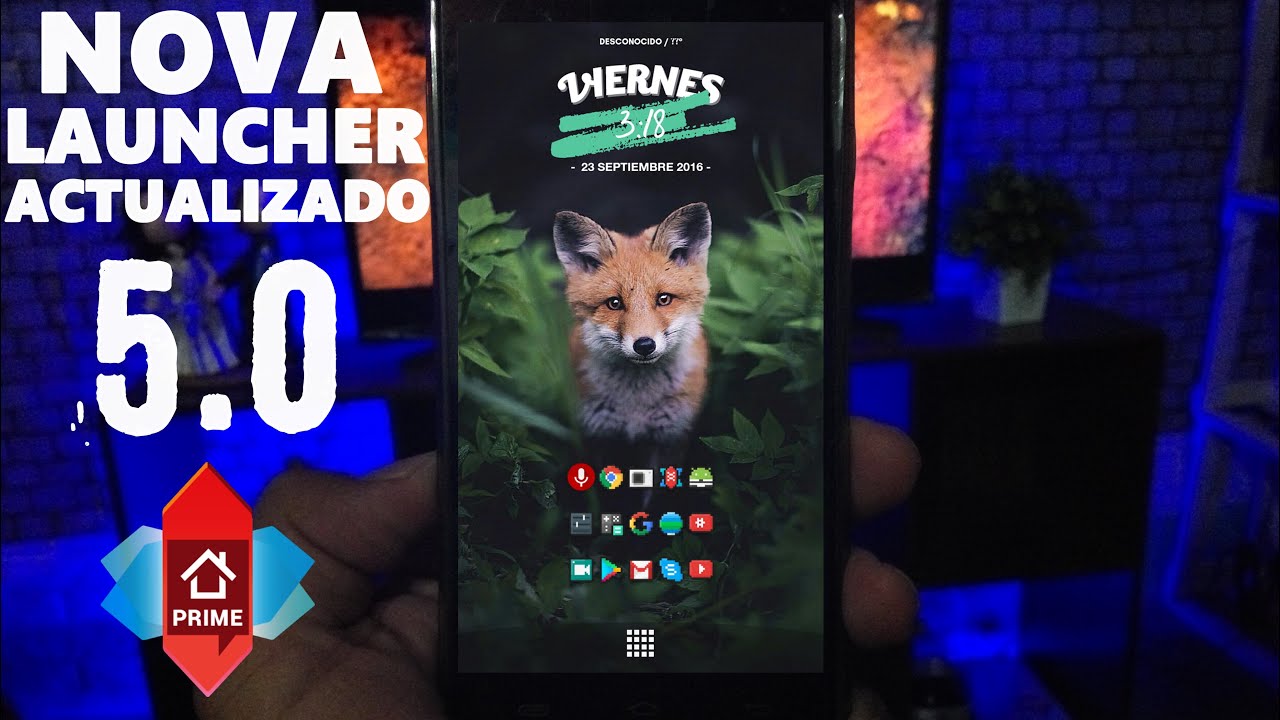 ¡¡NOVA LAUNCHER 5.0 | NUEVA ACTUALIZACIÓN NOVA LAUNCHER PRIME 5.0 ANDROID 7.0 NOUGAT aplicaciones para hacer videos