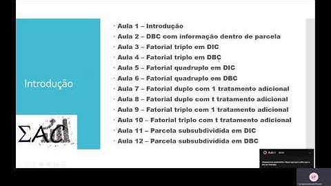 Curso estatística Experimental no Software R - Aula 1