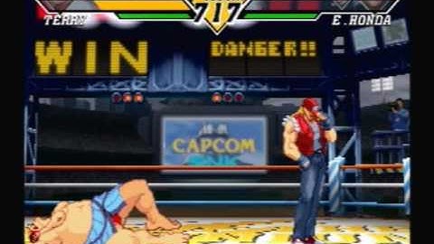 Capcom vs. SNK 2 Arcade Mode- Maki and Terry Playthrough Part 2/2