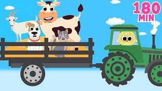 Popular Nursery Rhymes By Giligilis | Animal Songs | Cartoons For Kids | Giligilis Songs 2024