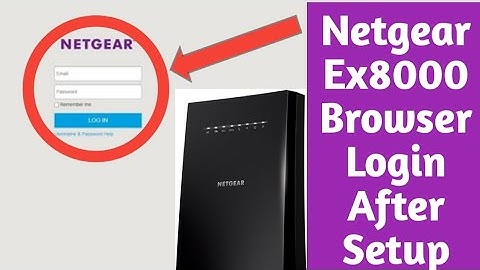 How Do I Login To Ex8000 Extender? How to Find Netgear Nighthawk Ex8000 Ac3000 Extender IP Address