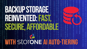 Backup Storage Reinvented: Faster Recovery, Lower Costs with StorONE AI Auto-Tiering