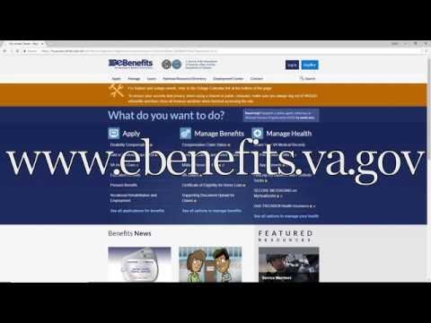 Create a VA Ebenefits Premium account