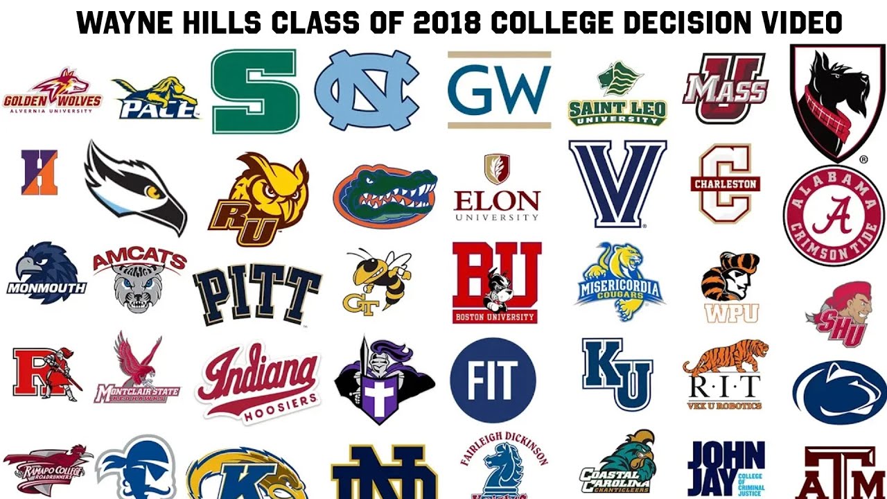 Wayne Hills Class of 2018 College Decision Video - YouTube