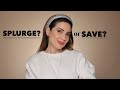 Splurge or save? What beauty products worth the investment? | ALI ANDREEA