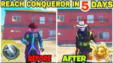 How to Reach Conqueror Rank Guide | Tips & Tricks and Strategy to WIN EVERY GAME! | PUBG Mobile