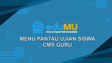 CMS Guru - Menu Pantau Ujian Siswa (web browser)
