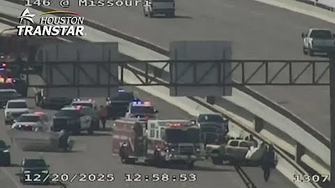 Deadly crash causes major backup on Fred Hartman Bridge