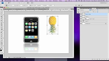 Photoshop CS4- Create Reflections!