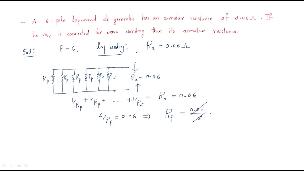 Session 5 Equalizer Ring Connection in Lap Winding - YouTube