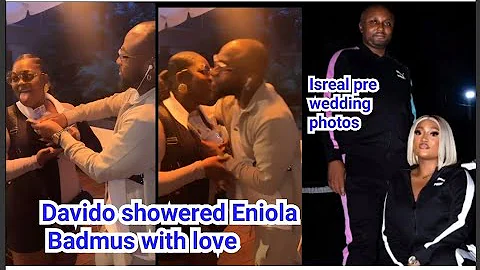 Davido made money rain on Eniola Badmus birthday/Isreal released pre wedding pictures & beg for fun