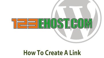 WordPress Tutorial Series Part 11 - How To Create A Link