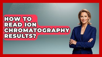 How To Read Ion Chromatography Results? - Chemistry For Everyone