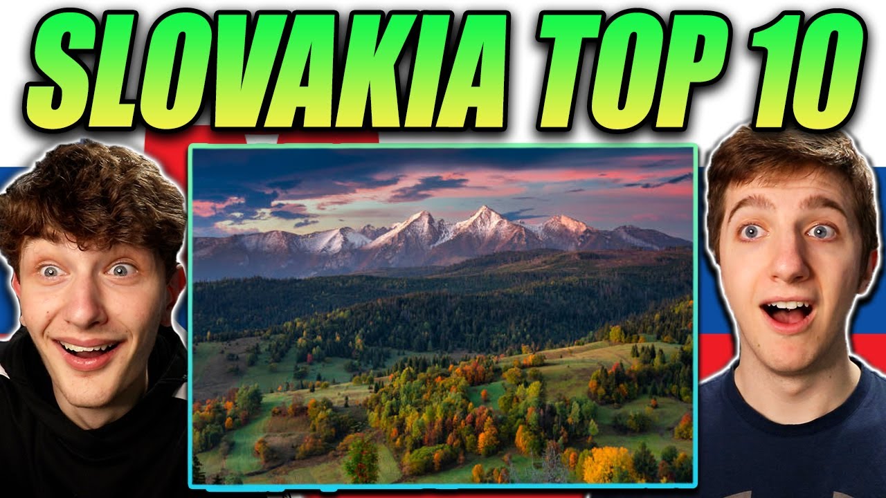 Americans React to Top 10 Places in Slovakia