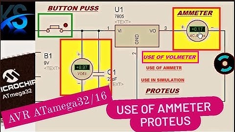 HOW TO USE AMMMETER AND VOLTMETER | PROTEUS SIMULATION | AMPERE MESURMENT |USE OF VOLMETER