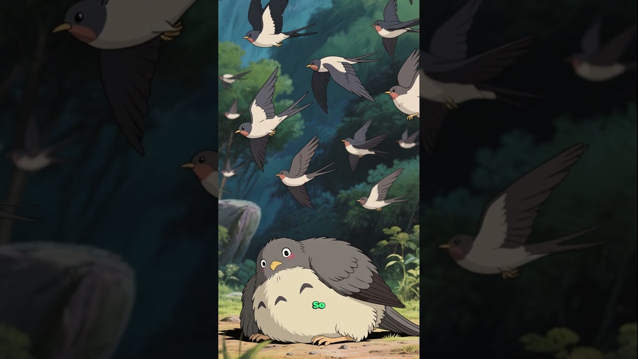 030 The Cuckoo king and 500 female birds - Buddha was born  ( Cuckoo King ) 