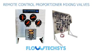 REMOTE CONTROL SOFTWASH PROPORTIONER MIXING VALVES (4 VALVES) FOR COMPLETE CLEANING CYCLE screenshot 3