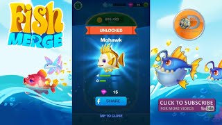 Merge Fish - Tap Click Idle Tycoon | Gameplay (Android) screenshot 4