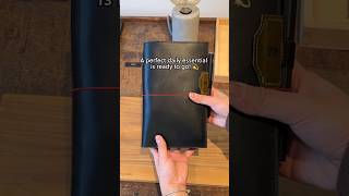 [le portfolio] How to make your portfolio [a5] your daily essential! #leatherjournal
