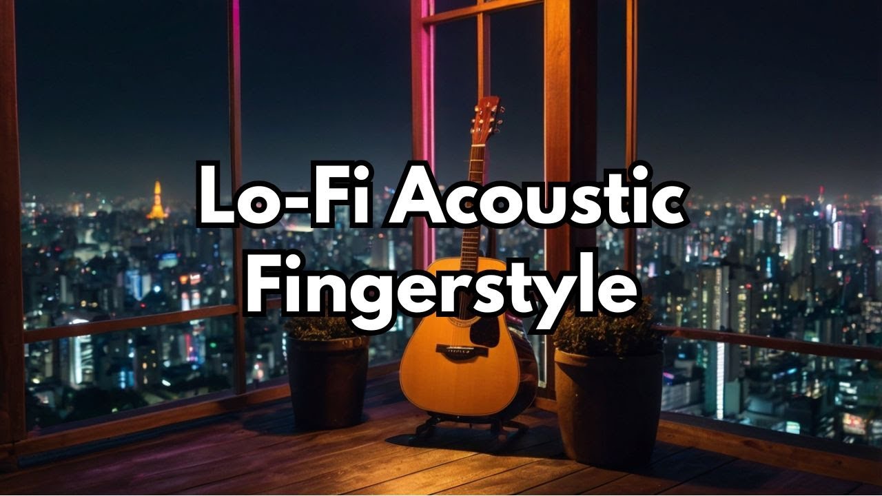 Focus Time Lofi Acoustic 🎧 Cafe Song ☕ Study Lofi 🍃 cute & relaxing ...